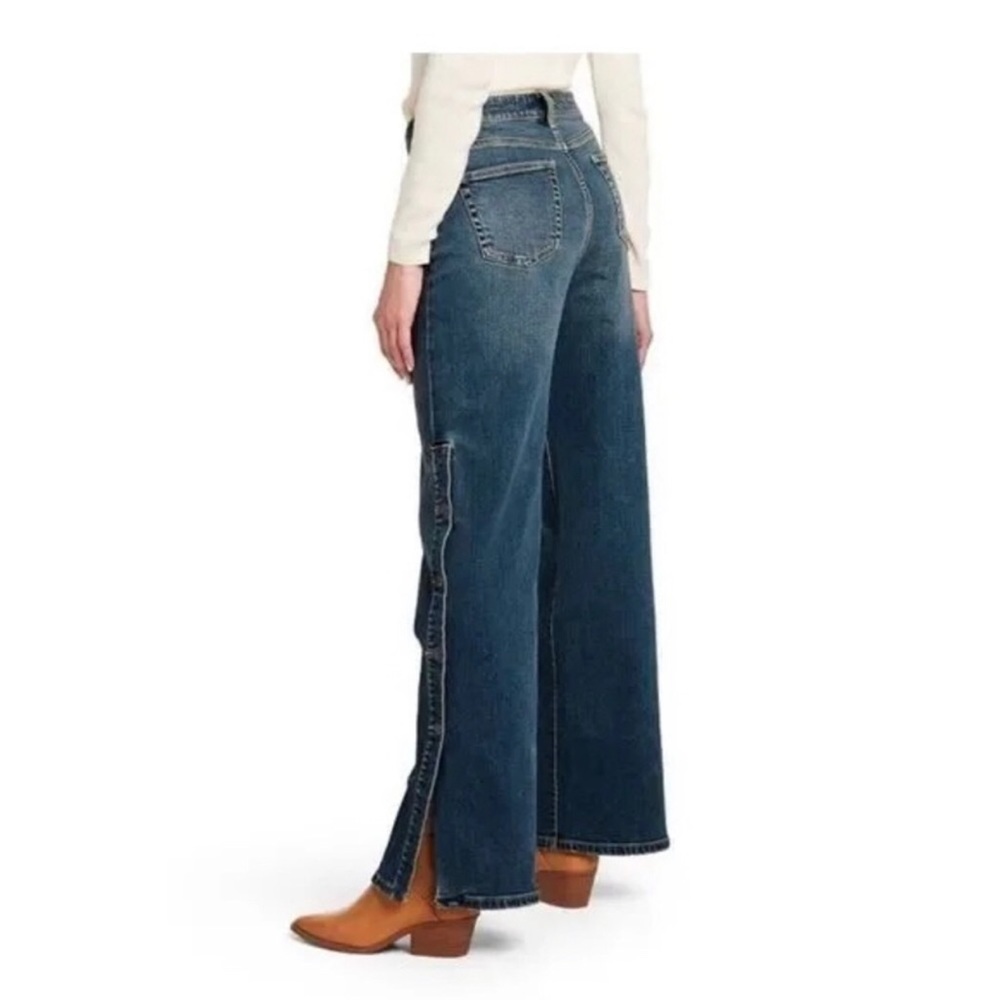 Nili Lotan for Target blue jeans size 16 - Picture 3 of 8